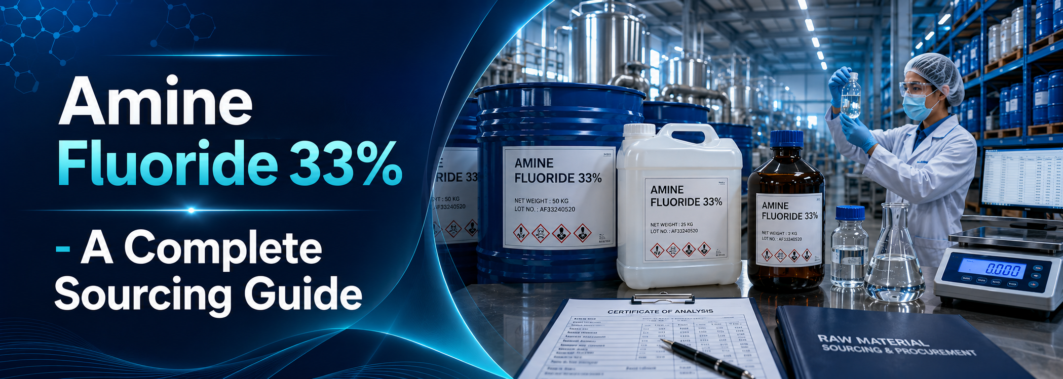 Amine Fluoride 33%: Sourcing Guide for This Pharmaceutical Excipient Supplier Ingredient
